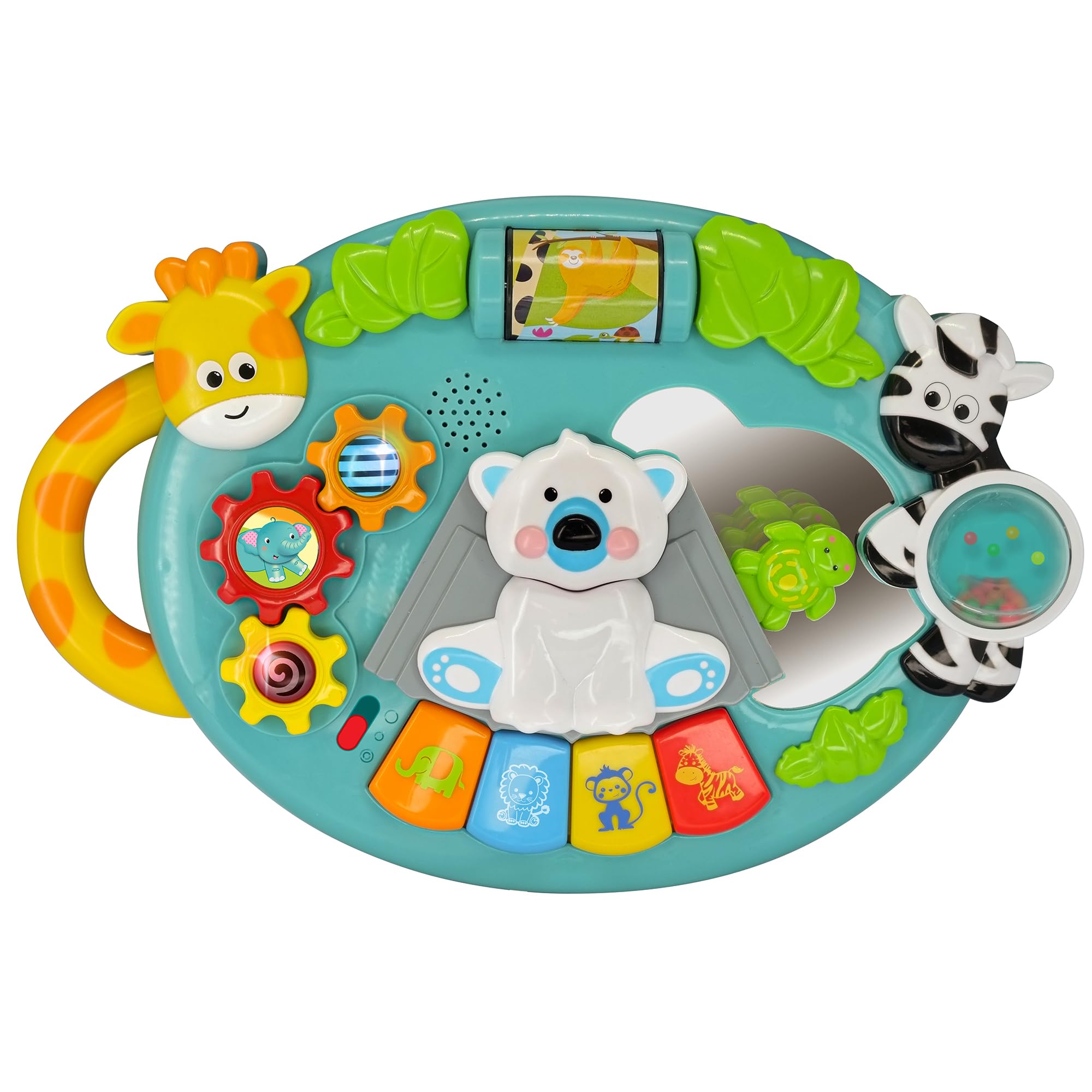 Amazon.com: Kiddieland Jungle Joy Activity Center for Toddlers 12